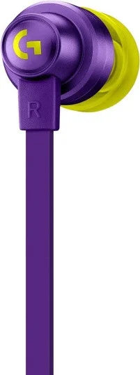 Фотография Наушники LOGITECH G333 Gaming Earphones PURPLE (981-000936)