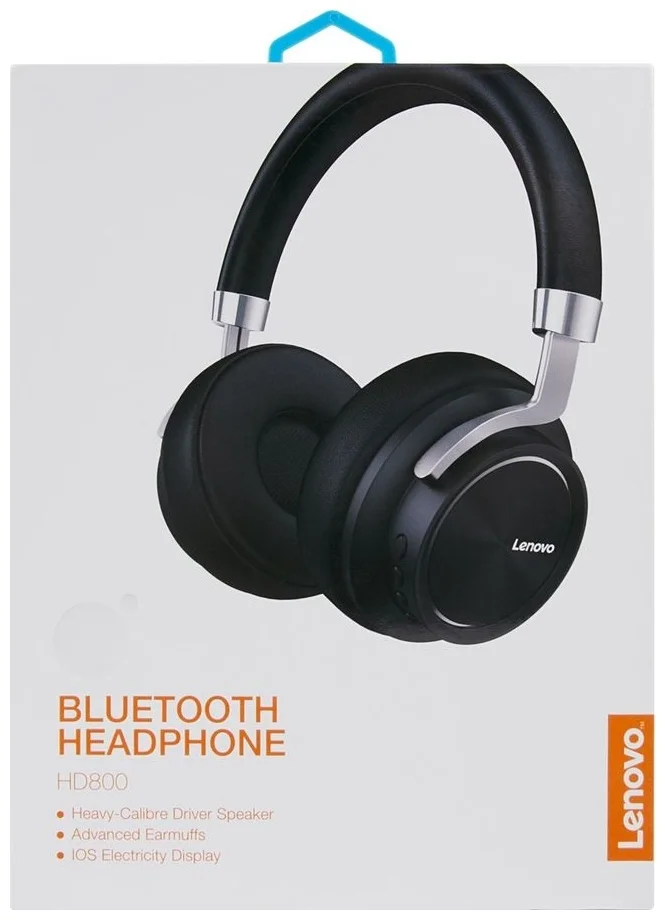 Фотография Наушники LENOVO HD800 Black
