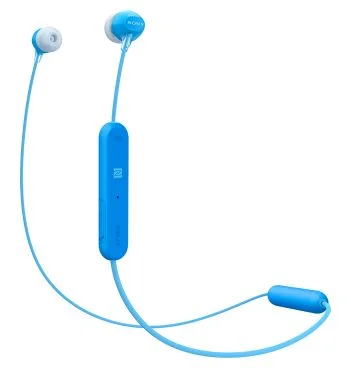 Фото Наушники SONY WI-C300 Blue