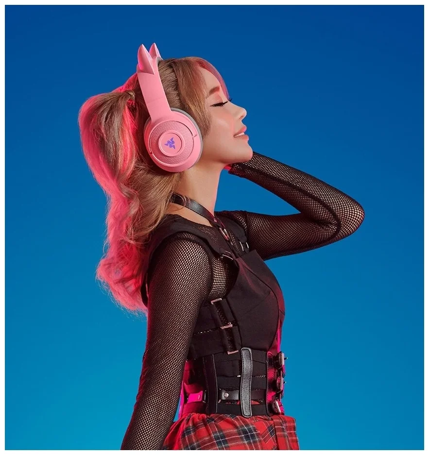 Цена Гарнитура RAZER Kraken BT Kitty Ed. Quartz (RZ04-03520100-R3M1)