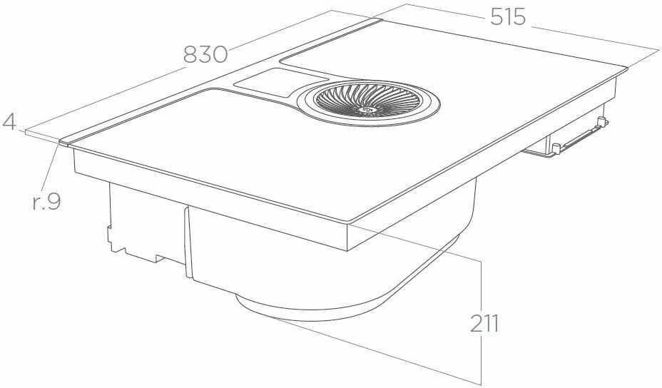 Купить Варочная поверхность ELICA Nikola Tesla HP BL/F/83