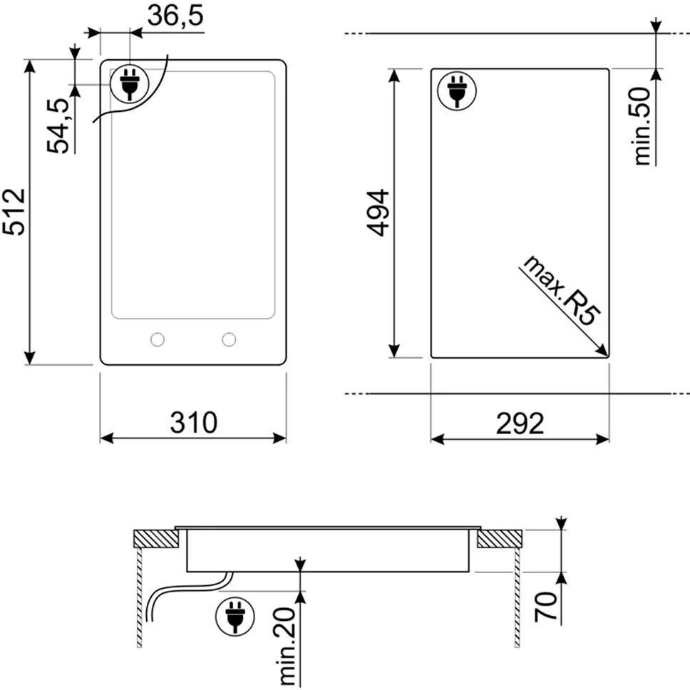 Варочная поверхность SMEG PGF32I-1 заказать