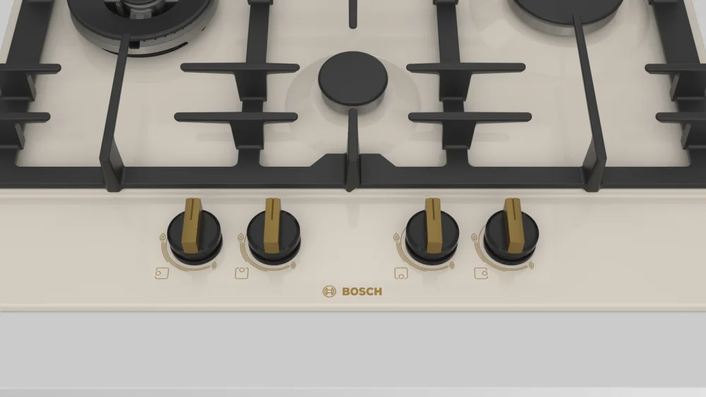 Фотография Варочная поверхность BOSCH PCI6B1B90R Фотография Варочная поверхность BOSCH PCI6B1B90R