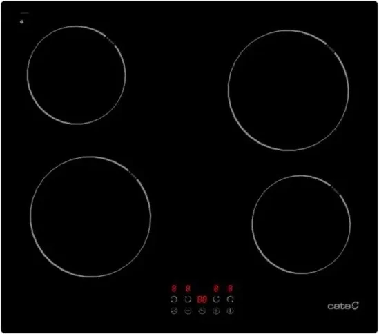 Фото Варочная поверхность CATA VITROCERAMICA TNG 6004 BK