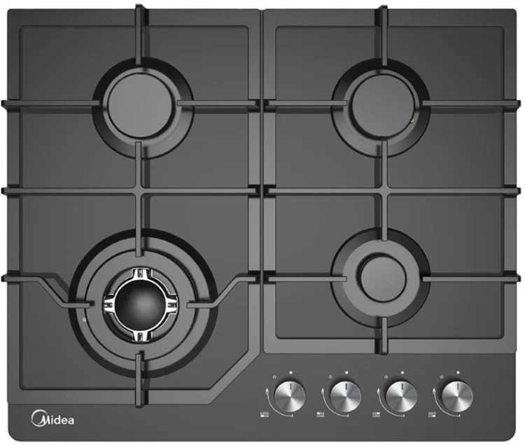 Фото Варочная поверхность MIDEA MG684TG B Фото Варочная поверхность MIDEA MG684TG B