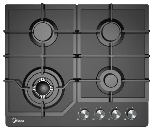 Фото Варочная поверхность MIDEA MG684TG I Фото Варочная поверхность MIDEA MG684TG I