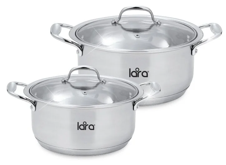 Набор посуды LARA LR02-105 HARMONY 2 пр