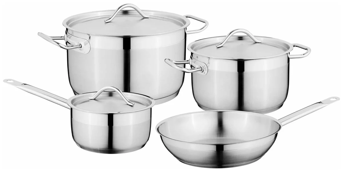 Фото Набор кастрюль 7пр. Hotel BERGHOFF 1101887 Фото Набор кастрюль 7пр. Hotel BERGHOFF 1101887