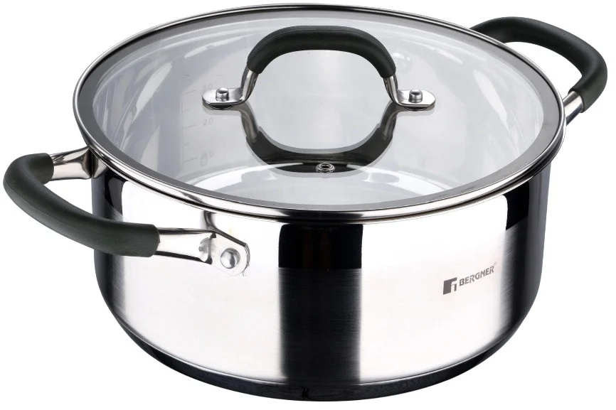 Фото Кастрюля BERGNER Midnight BG BG-32083-MM 28x10.5см