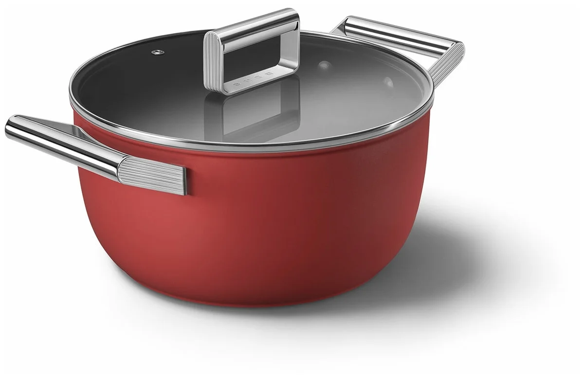 Фото Кастрюля SMEG CKFC2411RDM
