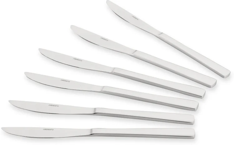 Фото Набор столовых ножей ARDESTO Black Mars Vanessa 6 пр. AR0706VK Фото Набор столовых ножей ARDESTO Black Mars Vanessa 6 пр. AR0706VK