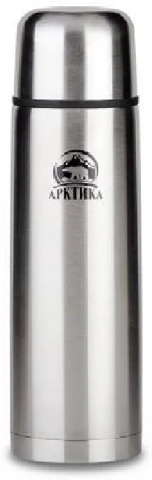 Фото Термос ARCTICA CLASSIC (0,75л)(24ч)(металл)(с узким горлом)-серебристый 101-750АТ (R 84581)