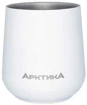 Фото Термостакан ARCTICA (0,22л)(нерж.ст.)-белый 809-220 (R 83205)