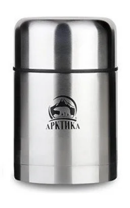 Фото Термос АRСTIСA FOOD (0,5л) (8ч)(чехол)(металл)-серебристый 301-500А (R 83925)