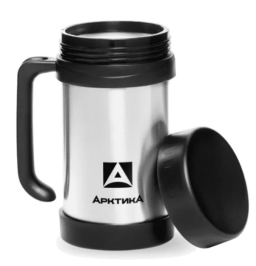 Фото Кружка-термос ARCTICA (0,5л)(12ч)(металл)(кожа)- 401-500 (R 83952)