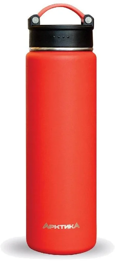 Фото Термос ARCTICA DRINK (0,7л)(12ч)(металл)- красный 708-700К (R 84635)