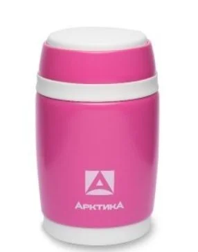 Фото Термос-бочонок АRСTIСA FOOD (0,48л) (8ч)(ложка)(металл)-розовый 409-480РБ (R 84626)