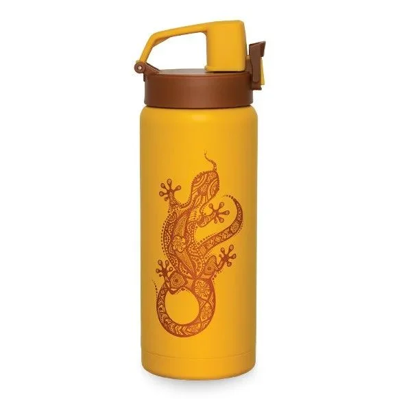 Термос ARCTICA CITYTERM (0,5л)(8ч)(металл)(оранжевый)-ящерица 702-500Я (R 83783)