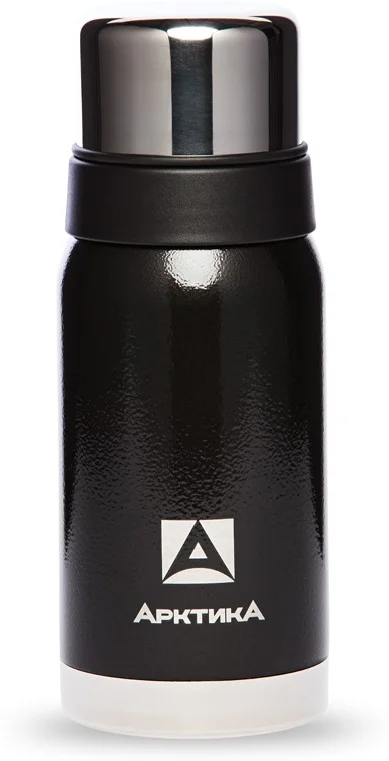 Фото Термос ARCTICA (0,5л)(24ч)(металл/эмаль)-черный 106-500Ч (R 84516)