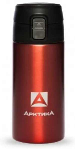 Фото Термос ARCTICA DRINK (0,35л)(6ч)(металл)(с поилкой)-красный 705-350К (R 84517)