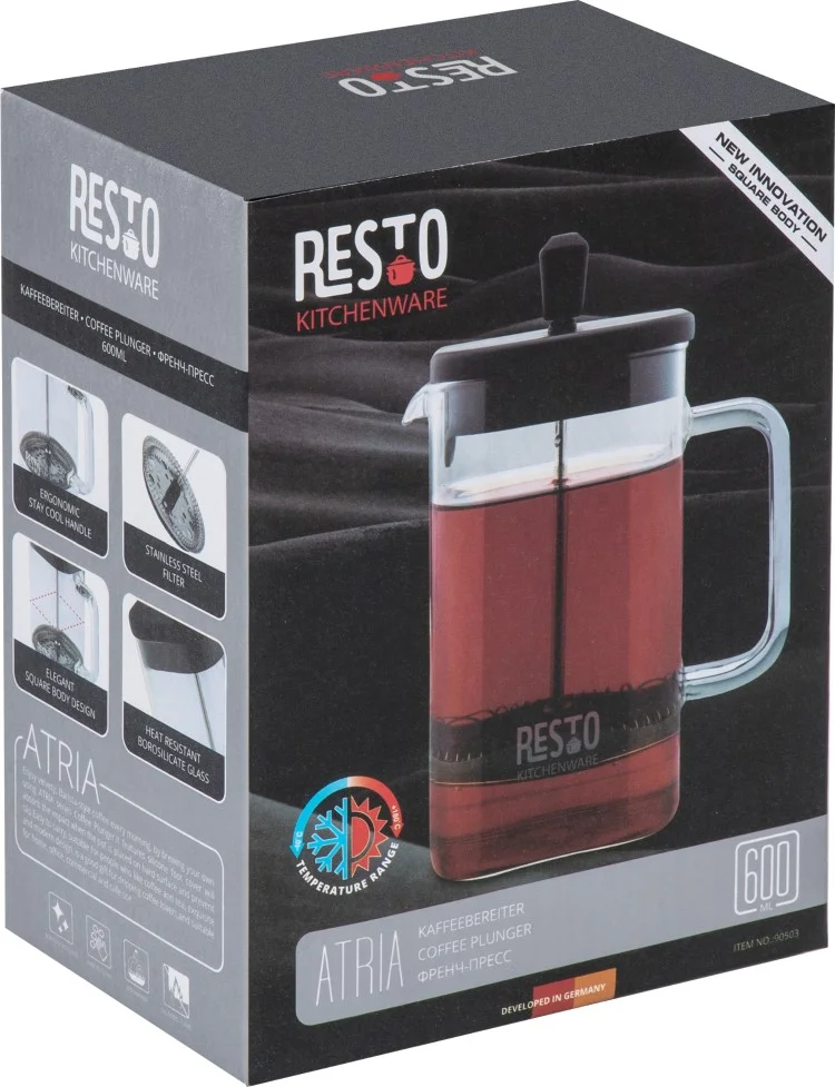 Купить Френч-пресс RESTO 90503 600мл / 12