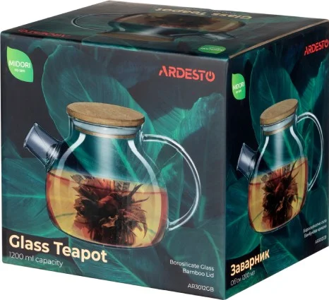Фото Заварник ARDESTO Midori 1200 мл AR3012GB