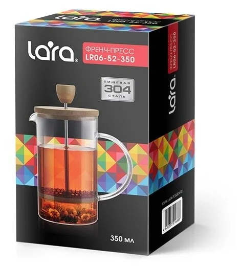 Фотография Френч-пресс LARA LR06-52-350