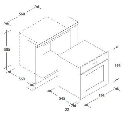 Картинка Духовка CANDY FCS 612 XE