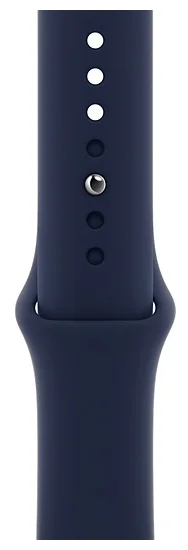 Картинка Смарт-часы APPLE Watch Series 6 44mm Blue Aluminium Case/Deep Navy Sport Band A2292 (M00J3GK/A)