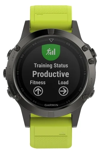Картинка Смарт-часы GARMIN Fenix 5 Grey with yellow band (010-01688-00) Картинка Смарт-часы GARMIN Fenix 5 Grey with yellow band (010-01688-00)