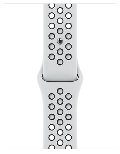 Фотография Смарт-часы Apple Watch Series 7 GPS 41mm white nike sport band MKN33