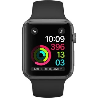 Смарт-часы APPLE Watch Series 1 38mm Space Grey with Black (MP022)