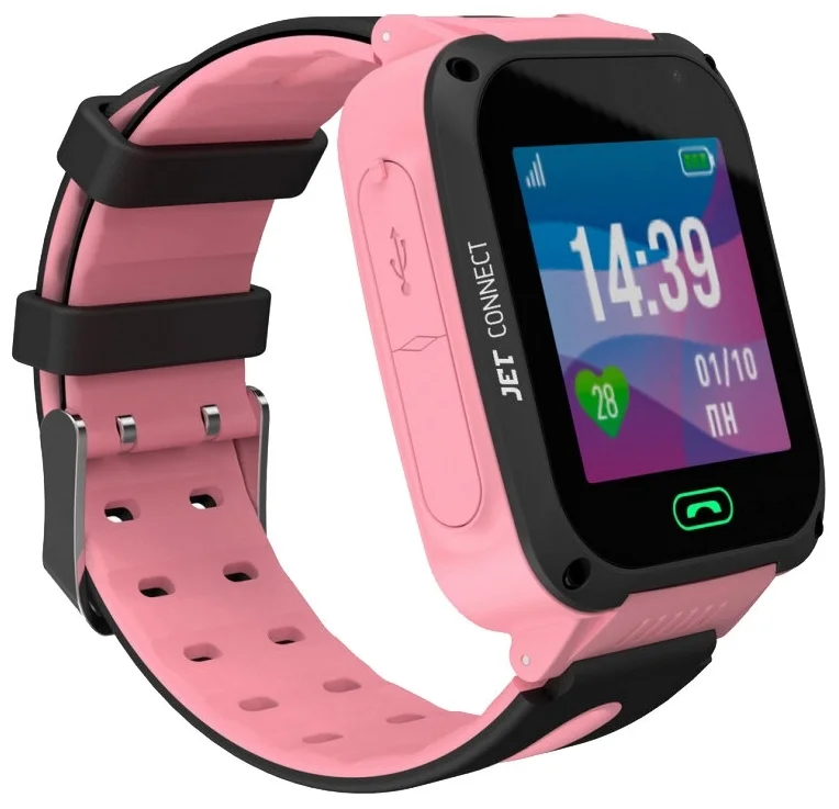 Фото Смарт-часы JET KID CONNECT Pink (265249) Фото Смарт-часы JET KID CONNECT Pink (265249)