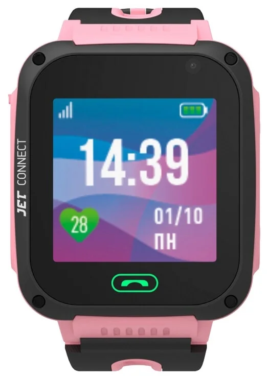 Картинка Смарт-часы JET KID CONNECT Pink (265249) Картинка Смарт-часы JET KID CONNECT Pink (265249)