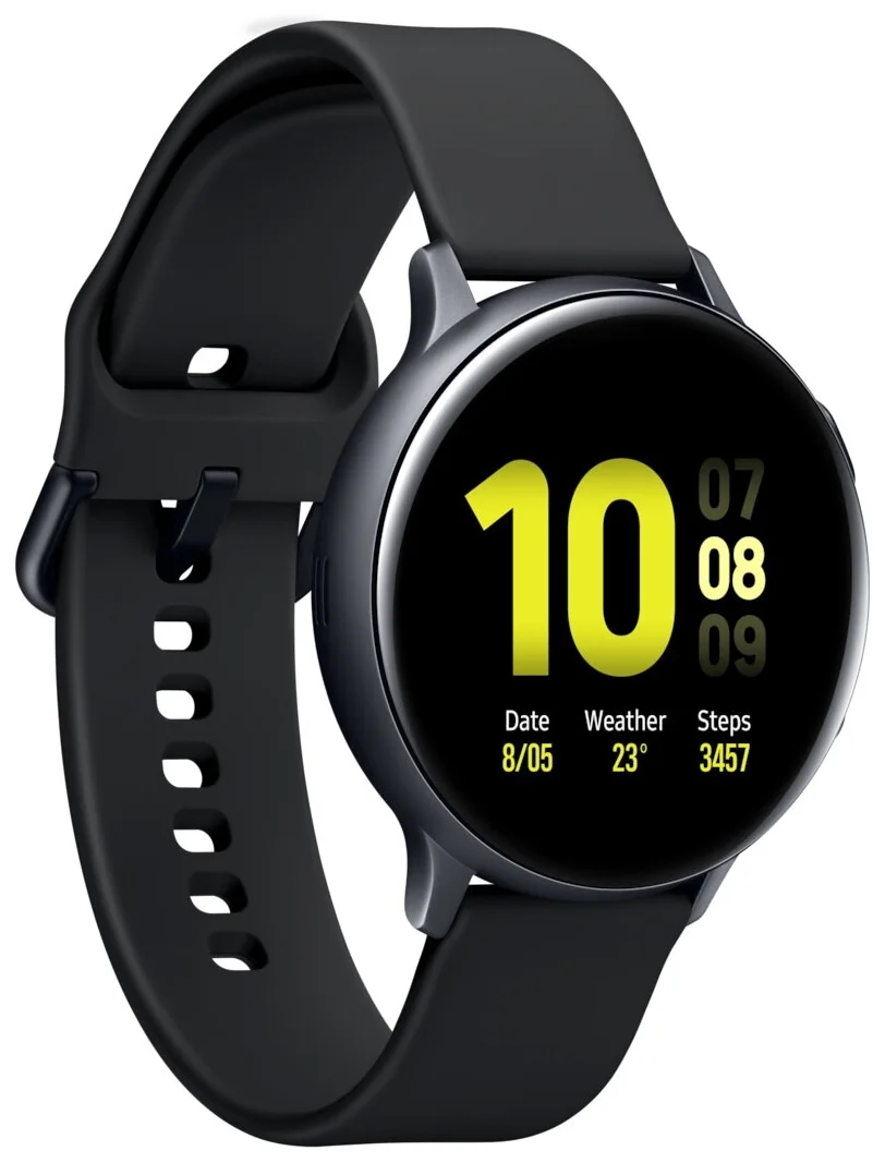 Фотография Смарт-часы SAMSUNG Galaxy Watch Active2 Aluminium 40mm Black (SM-R830NZKASKZ) Фотография Смарт-часы SAMSUNG Galaxy Watch Active2 Aluminium 40mm Black (SM-R830NZKASKZ)