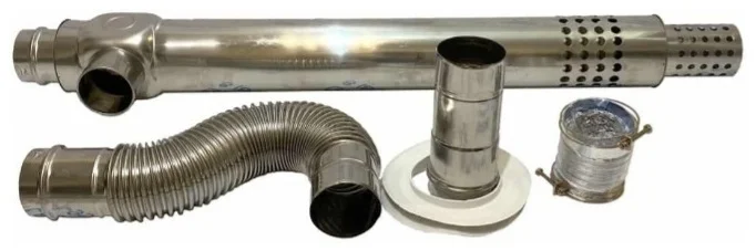 Фотография Газовый котел DAEWOO DGB-100 MSC + дымоход