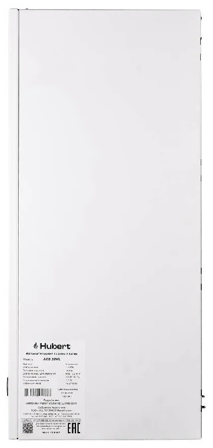 Фотография Газовый котел HUBERT AGB-20 DL + ДЫМОХОД