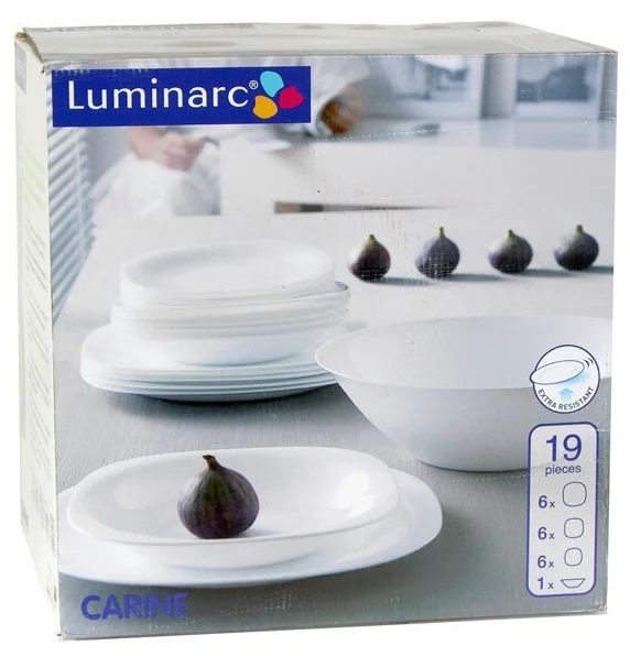 Фотография Сервиз LUMINARC N2185 19 предм. CARINE
