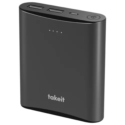 Фото Power Bank TAKEIT Steel 10400 Grey