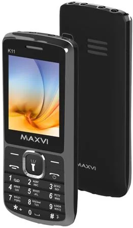 Фото Мобильный телефон MAXVI K11 Black