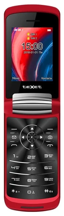 Мобильный телефон TEXET TM-317 Red