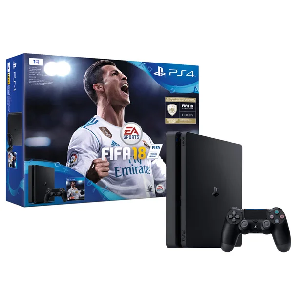 Игровая консоль SONY PS4 1TB (CUH-2108B) FIFA 18