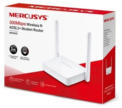Цена Роутер MERCUSYS MW300D(EU) Цена Роутер MERCUSYS MW300D(EU)