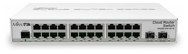 Роутер MIKROTIK CRS326-24G-2S+IN rack