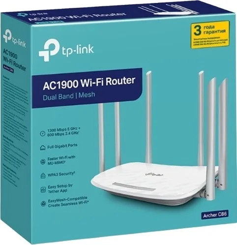 Фотография Роутер TP-LINK Archer C86