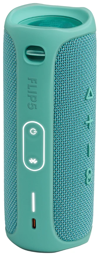 Фотография Портативная акустика JBL Flip 5 Blue (JBLFLIP5BLU)
