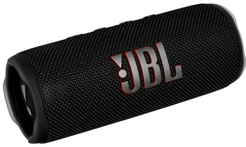 Фотография Портативная акустика JBL Flip 6 Portable Waterproof Black (JBLFLIP6BLKEU) Фотография Портативная акустика JBL Flip 6 Portable Waterproof Black (JBLFLIP6BLKEU)