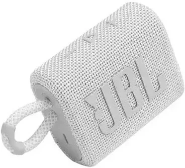 Фото Портативная акустика JBL Go 3 (JBLGO3WHT)