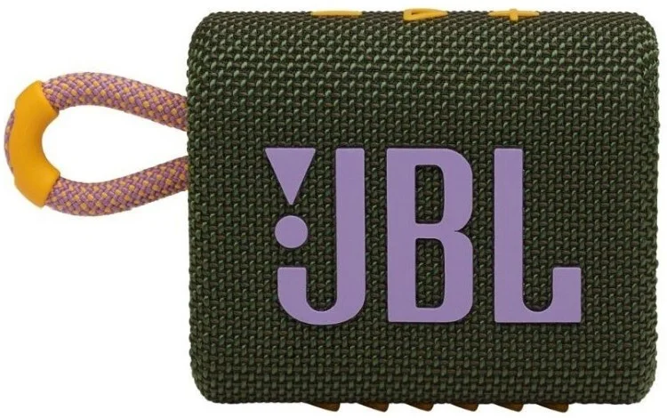 Фото Портативная акустика JBL Go 3 (JBLGO3GRN)