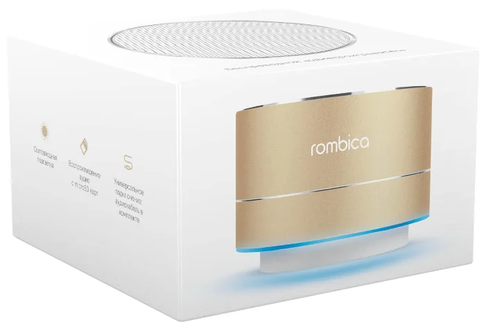Цена Портативная акустика ROMBICA mysound BT-03 4C Gold